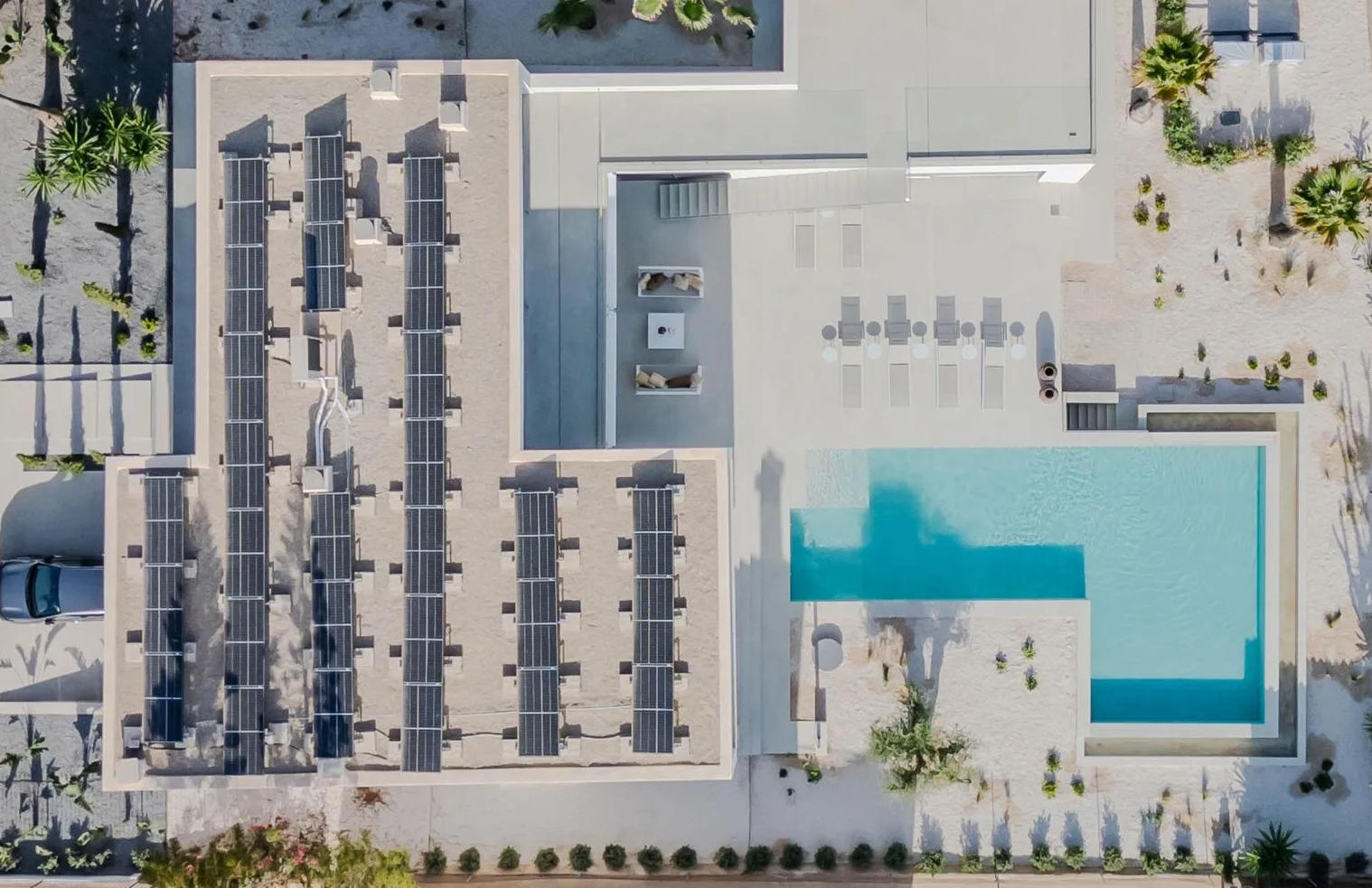 Paneles solares chalet Son Veri Nou