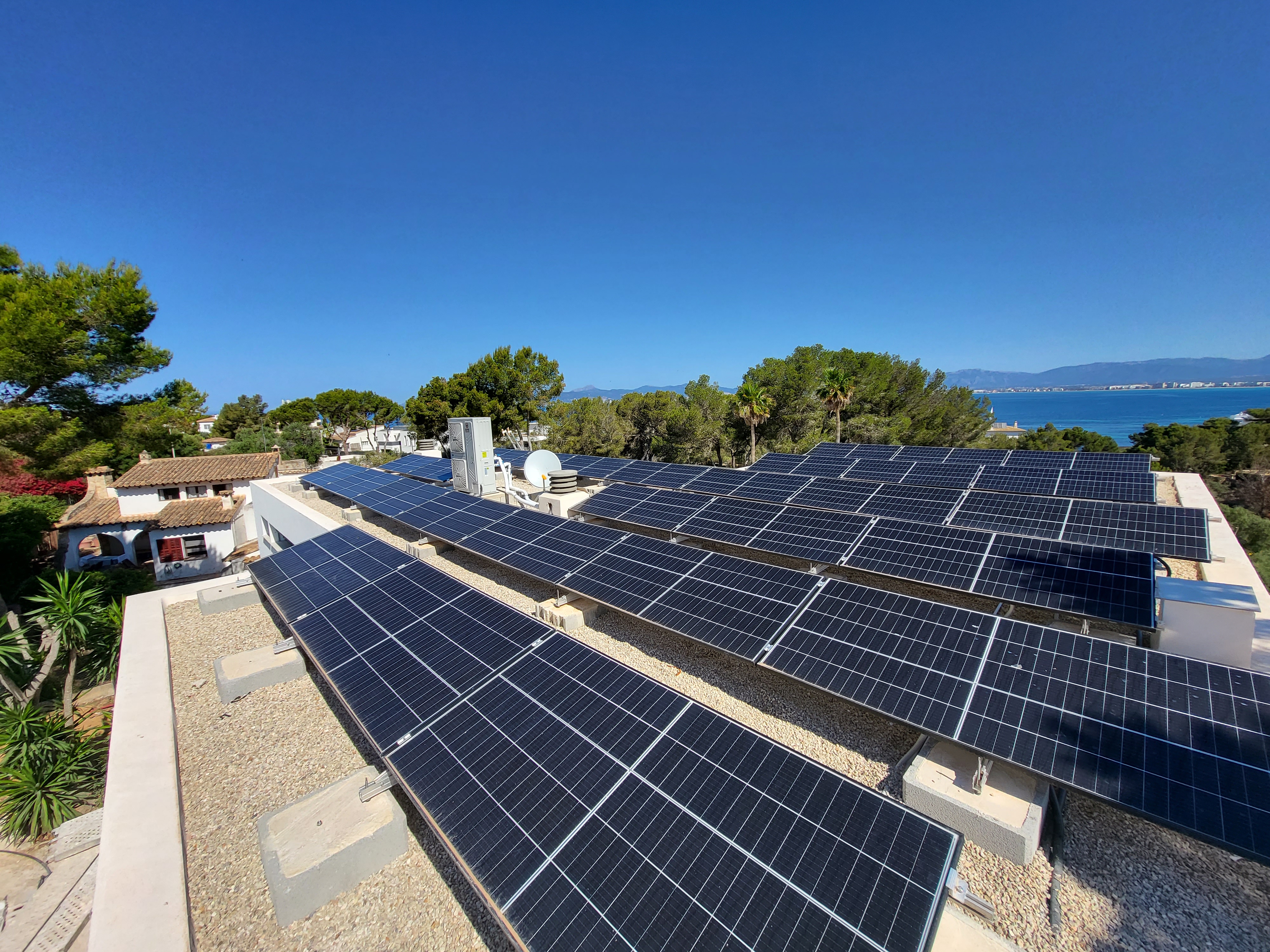 Paneles solares en Llucmajor